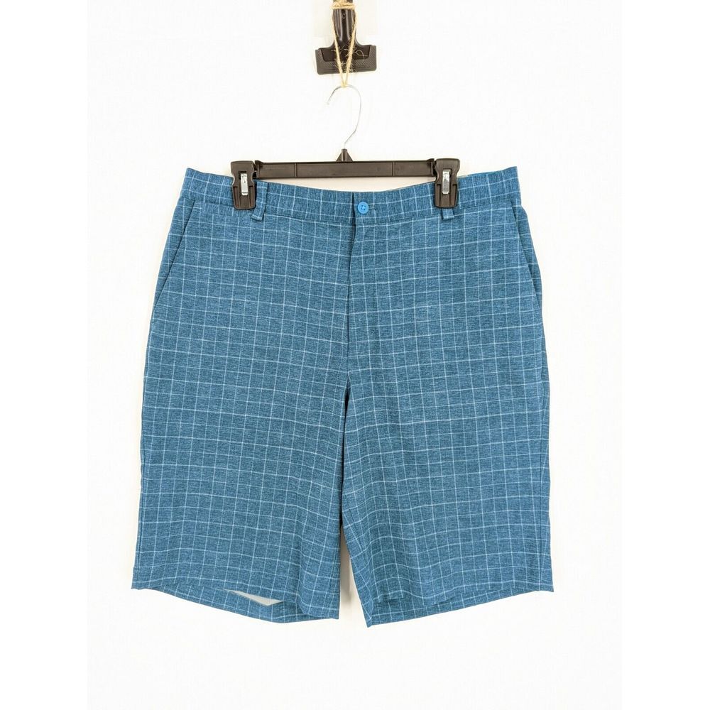 Lot of 3 - Men's Nike Golf Dri Fit Tour Performance Plaid Golf Shorts, Size 34